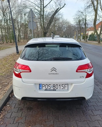 Citroen C4 cena 27900 przebieg: 161877, rok produkcji 2012 z Jaraczewo małe 172